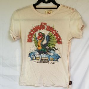Trunk Ltd Rolling Stones 1981 tour tee shirt RARE Hard to Find